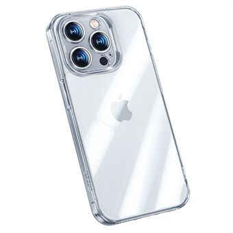 BENKS-puhelinkotelo iPhone 14 Pro Max -puhelimelle Iskunkestävä Crystal Clear Case Scratch Pehmeä TPU + Lasi Takana puhelimen kansi