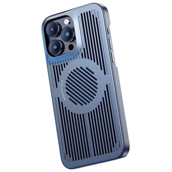 BENKS iPhone 14 Pro Max törmäyksenkestävälle suojakuorelle lämpöä haihduttava ontto älypuhelimen kansi magneettisella metallilevyllä