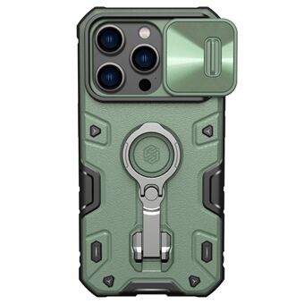 NILLKIN iPhone 14 Pro Max CamShield Armor Pro Magneettinen puhelinkotelo Rengaspidike Takakansi Ring Tuki Langaton lataus
