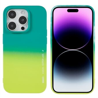 X-LEVEL Rainbow -sarjan kuminen puhelinkuori iPhone 14 Pro Max Dual Color Iskunkestävä Slim Case Pudotusta estävä Pehmeä TPU-puhelimen suojakuori