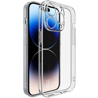 IMAK UX-10 Series iPhone 14 Pro Max Crystal Clear Scratch Joustava TPU-kotelo Iskunkestävä puhelimen kansi