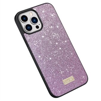 SULADA iPhone 14 Pro Max Glitter Sequins -puhelimen suojakuori PU-nahkapäällysteinen PC + TPU- Scratch puhelinkotelo