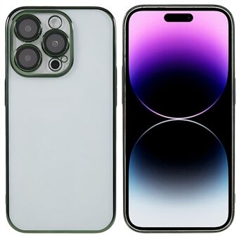 X-LEVEL Original Color -sarja iPhone 14 Pro Max -kameran linssikalvolla integroidulle puhelinkuorelle Sähköpinnoitettu TPU+PC Iskunkestävä suojakuori
