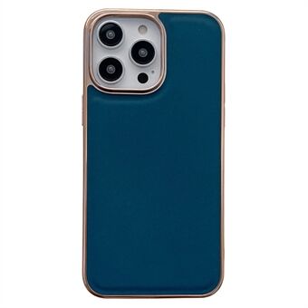 Silky-sarja iPhone 14 Pro Max -puhelimelle aidolla nahalla päällystetty TPU iskunkestävä kotelo Nano galvanoitu puhelimen takakuori