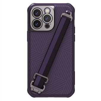 NILLKIN Strap Case iPhone 14 Pro Maxille, TPU+PC Anti-drop Case Stripe Design suojaava takakuori