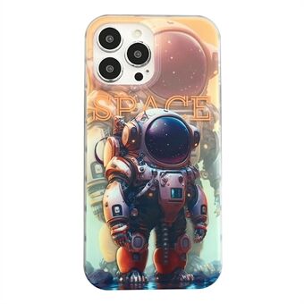 IPhone 14 Pro Max Astronaut Pattern IMD -puhelinkotelolle PC+TPU-pudotussuoja mattakuori