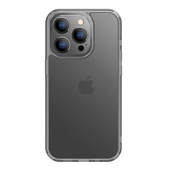 X-LEVEL iPhone 14 Pro Max Mattapuhelinkotelolle Metallin linssikehys TPU+PC-puhelimen suojakuori