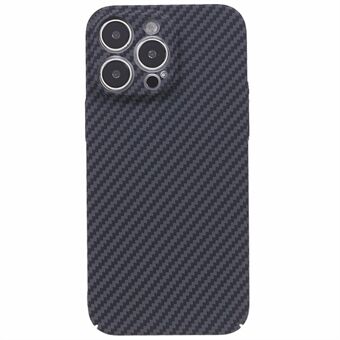 DFANS iPhone 14 Pro Max Carbon Fiber Texture -puhelinkotelolle Kova PC Iskunkestävä Takakansi