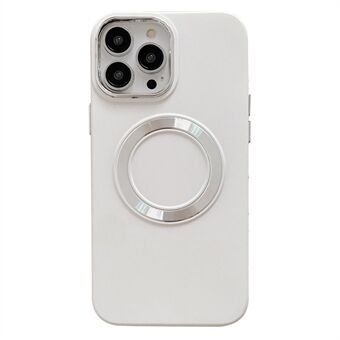 IPhone 14 Pro Max TPU -puhelinkotelolle Galvanointikameran kehyksen magneettinen kansi