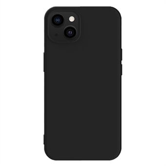 X-LEVELin iPhone 15 -mallin pudotuksilta suojaava TPU-puhelinkotelo, nestemäisen silikonisen pinnan taustakansi
