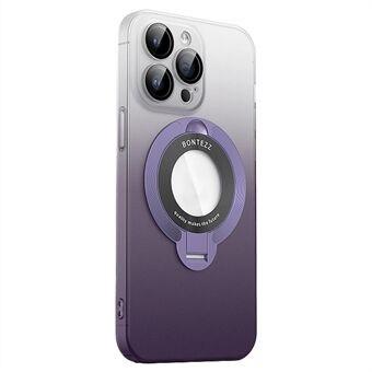 VOERO Anti-Drop -kova PC-kotelo iPhone 15 Plussalle, Skin-Touch -teline ja puhelinpäällinen, yhteensopiva MagSafen kanssa