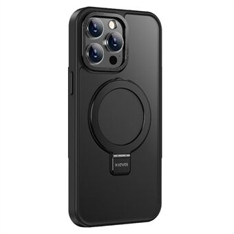 X-LEVEL Metallinen linssikehys+TPU+PC-kotelo iPhone 15 Pro -puhelimelle, iskunkestävä telinekuori, yhteensopiva MagSafen kanssa.