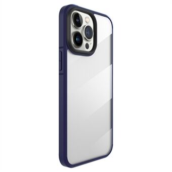 X-LEVEL -kova akryyli+silikoni-puhelinkotelo iPhone 15 Pro:lle, iskunkestävä mobiililaitteen suojakuori