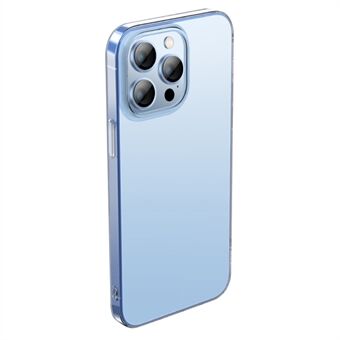 X-LEVEL iPhone 15 Pron läpinäkyvä kova PC-takakotelo, erittäin ohut iskua vaimentava puhelimen suojakotelo