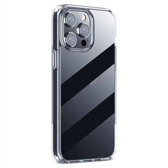 X-LEVEL Suojakotelo iPhone 15 Prolle, naarmuuntumaton läpinäkyvä PC + TPU slim-puhelinkotelo