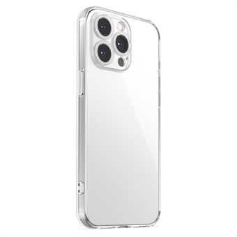 JOYROOM JR-15X4 TPU -puhelin suojakuori iPhone 15 Pro Max -mallille, tarkasti leikatut aukot kameraan, läpinäkyvä suojus