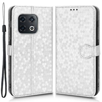 OnePlus 10 Pro 5G pistekuviolla painettu Folio Flip Phone Case PU-nahkainen suojakuori Stand olevalla lompakolla