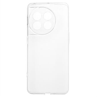 OnePlus 11 5G:lle iskunkestävä puhelimen kuorisuoja, puhelinkuori Ultraohut, läpinäkyvä kirkas, joustava TPU-suojus