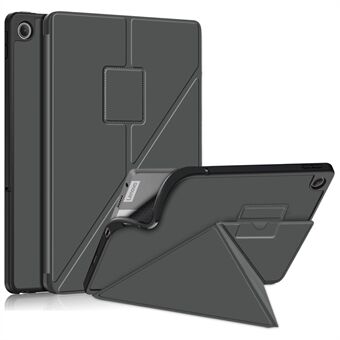 Lenovo Tab M10 Plus (3rd Gen) / Xiaoxin Pad 2022 10.6 tuuman 125F / 128F origami-telineellä varustettu PU-nahkainen + TPU-tabletin suojakotelo iskunkestävällä kannella, jossa on automaattinen herätys / lepotila.