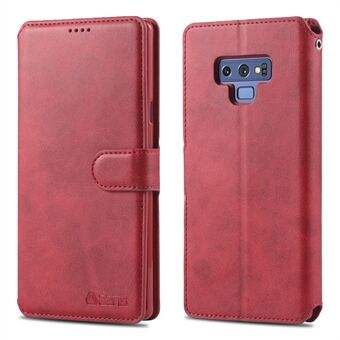 AZNS Wallet Nahkainen puhelinkotelo Samsung Galaxy Stand N960:lle
