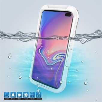 10 metrin vedenalainen vedenpitävä puhelimen suojakuori Samsung Galaxy S10:lle likaa/pölyä/lumia pitävä kotelo
