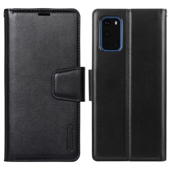 HANMAN Mill -sarja Samsung Galaxy S20 Plus 5G / 4G Stand puhelinkotelolle, nahkainen lompakko älypuhelimen suojakuori