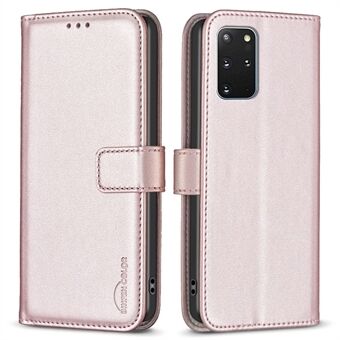 BINFEN COLOR BF17 Samsung Galaxy S20 Plus 4G / 5G Slim Fit -puhelimen Stand Magneettinen lompakko PU-nahkainen puhelinkotelo