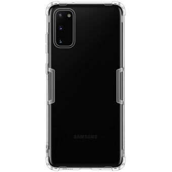 NILLKIN Nature TPU Kirkas takakannen suojakotelo Samsung Galaxy S20 5G: lle