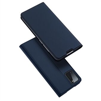 DUX DUCIS Skin Pro -sarjan korttipaikka Silkkisen kosketuspinnan PU-nahkainen puhelinkuori Samsung Galaxy A41:lle (maailmanlaajuinen versio)