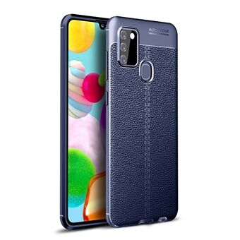 Litchi Texture TPU -puhelimen kuori Samsung Galaxy A21s:lle