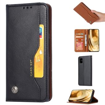 Auto-Absorboitunut PU Stand Wallet-matkapuhelin Samsung Galaxy Note 20 / Liite 20 5G