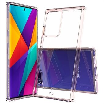 Scratch erittäin kirkas akryyli + värikäs TPU- Edge hybridikotelo Samsung Galaxy Note20 Ultra / Note20 Ultra 5G: lle