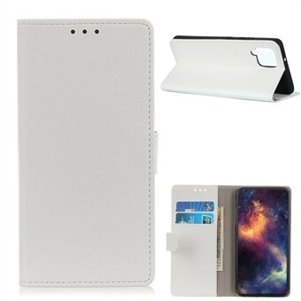 Lompakko Stand PU nahka puhelin kotelo Samsung Galaxy A12 saranoitu
