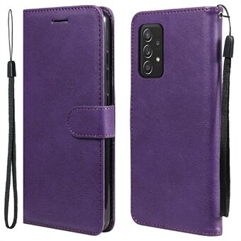 KT Leather Series-2 täysin suojaava nahkakotelon lompakkosuoja Samsung Galaxy A52 4G/A52 5G/A52s 5G:lle