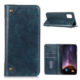 Automaattisesti imeytyvä lompakkokotelo TPU + PU-nahkainen puhelinkotelo Samsung Galaxy A02s: lle (EU-versio)