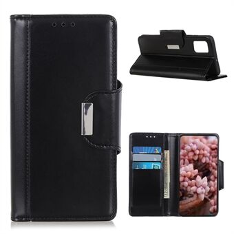 PU Leather Phone suojakotelo Lompakko Stand muotoilu Samsung Galaxy A02s (EU Version)