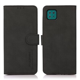 Nukkakuvioinen nahkainen lompakkokotelo Samsung Galaxy A22 5G:lle (EU-versio)