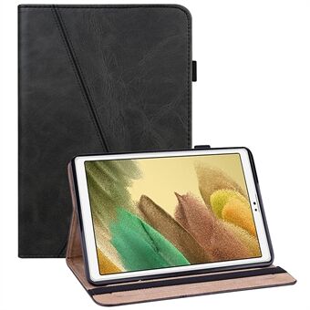 Täysi peittävä nahkainen tablet- Stand suojus korttitelineellä ja kynähihnalla Samsung Galaxy Tab A7 Lite 8,7 tuuman SM-T220 (Wi-Fi)/SM-T225