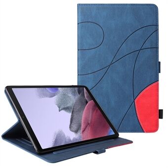 KT Tablet Series-1 -kaksivärinen liitos PU-nahkainen tabletin kuori Stand ja korttitelineellä Samsung Galaxy Tab A7 Lite 8,7 tuumalle/T220/T225