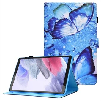 Samsung Galaxy Tab A7 Lite 8,7 tuuman SM-T220 (Wi-Fi)/SM-T225 Tablet-nahkakotelolle kuviotulostuskorttipidikkeen kannen Stand kuori