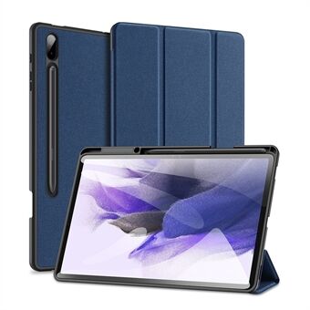 DUX DUCIS DOMO -sarjan kolminkertainen Stand , nahkainen Smart kynätelineen ja kynätelineen Stand Samsung Galaxy Tab S7 Plus/S7 FE:lle