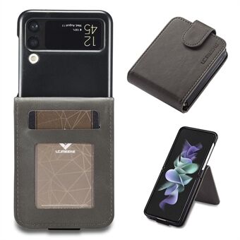 LC.IMEEKE Stand Korttipaikka Design Puhelinkuori PU-nahkainen taitettava puhelinkotelo Samsung Galaxy Z Flip3 5G:lle