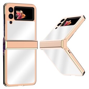 Samsung Galaxy Z Flip3 5G Mirror Design Galvanointikehykselle Taitettava puhelinkotelo joustavalla saranalla