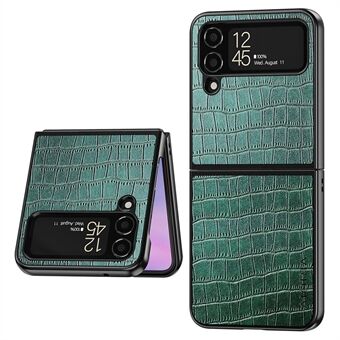 AIORIA Samsung Galaxy Z Flip3 5G Crocodile Texture PU-nahka + PC + TPU-puhelimen suojakotelo pudotuksenkestävä suojus