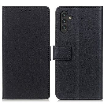 Premium PU-nahkainen lompakkokotelo Stand Magneettisesti suljettava läppäsuoja Samsung Galaxy A13 5G / A04s 4G:lle (164,7 x 76,7 x 9,1 mm)