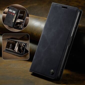 CASEME 013 -sarjan lompakkomuotoilu pudotusta estävä magneettinen automaattisesti imeytynyt PU-nahkainen läppäkotelo puhelinkotelo Stand Samsung Galaxy A13 5G / A04s 4G (164,7 x 76,7 x 9,1 mm)