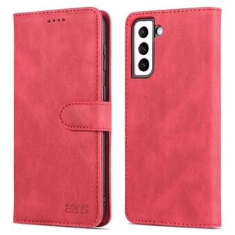 AZNS Stand Wallet PU-nahkakuori + TPU Folio Flip -puhelinkotelon suojakuori Samsung Galaxy S22 5G:lle