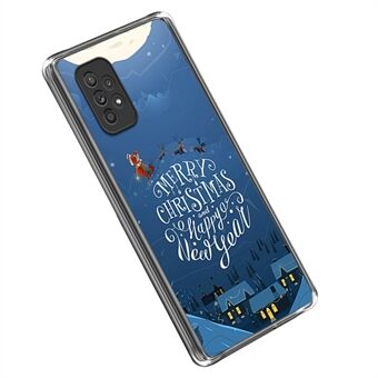 Samsung Galaxy A33 5G Christmas Series Joustava TPU-takakansikuviotulostus Pudotuksenkestävä Scratch kotelo