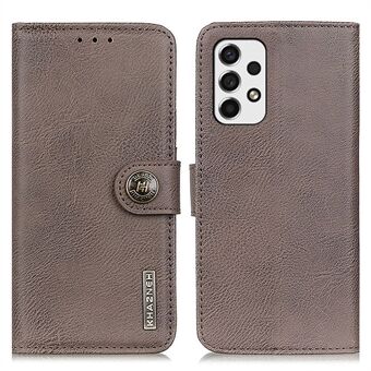 KHAZNEH Flip Case Iskunkestävä lompakko Magneettilukko PU-nahkainen puhelimen kuori Stand Samsung Galaxy A53 5G:lle