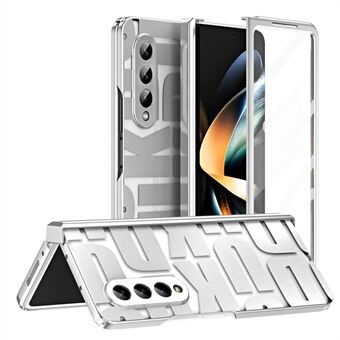 Ohut kotelo Samsung Galaxy Z Fold4 5G suojakotelolle PC-puhelimen kuori, jossa karkaistu lasi etukalvokalvo